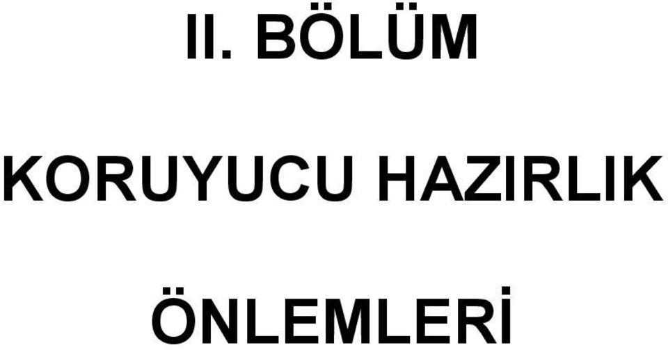 HAZIRLIK