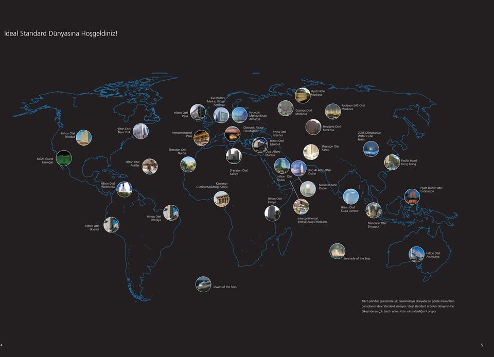 Otel İstanbul Hilton Otel İstanbul Sheraton Otel Nijerya MGM Grand Lasvegas Radisson SAS Otel Moskova Cosmos Otel Moskova Club Alibey İstanbul President Otel Moskova 2008 Olimpiyatları Water Cube
