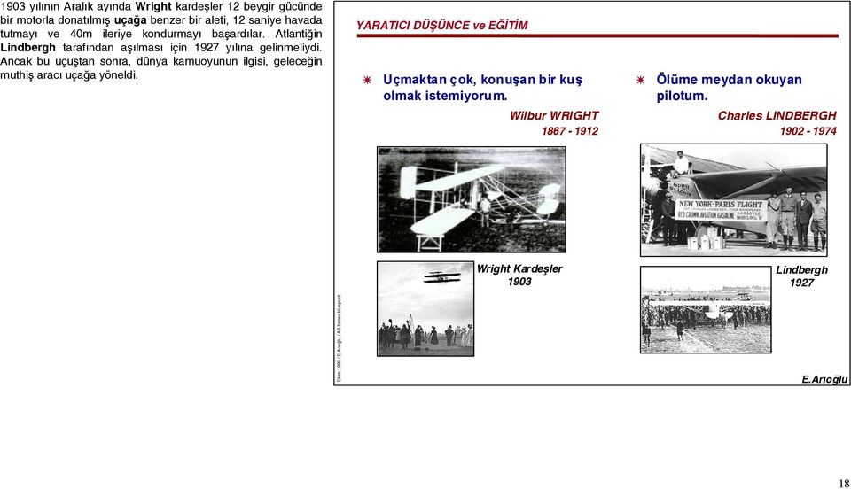 Ancak bu uçuştan sonra, dünya kamuoyunun ilgisi, geleceğin muthiş aracı uçağa yöneldi.