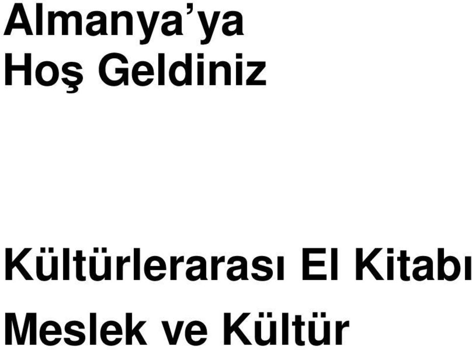 Kültürlerarası