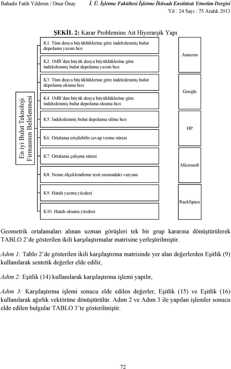 Tüm dosya büyüklüklerine göre indekslenmi bulut depolama okuma hz K4. 1MBdan büyük dosya büyüklüklerine göre indekslenmi bulut depolama okuma hz Amazon Google K5.