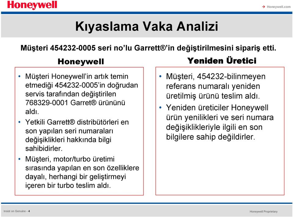 Yetkili Garrett distribütörleri en son yapılan seri numaraları değişiklikleri hakkında bilgi sahibidirler.