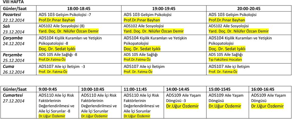 Dr.Fatma Öz -3 Prof.Dr.Fatma Öz 27.12.