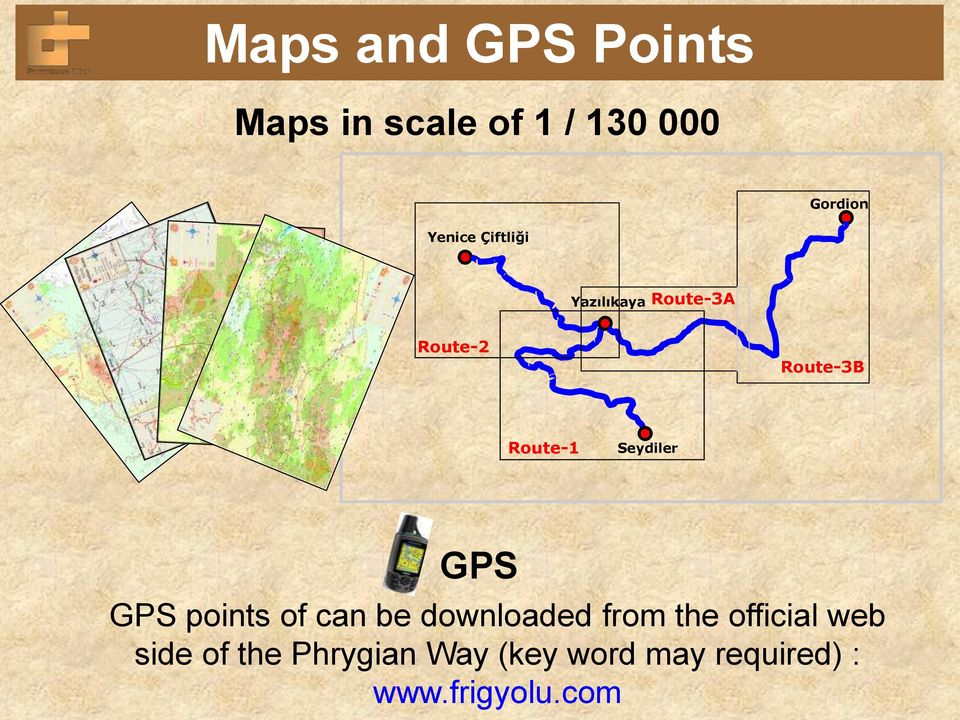 Seydiler GPS GPS points of can be downloaded from the official
