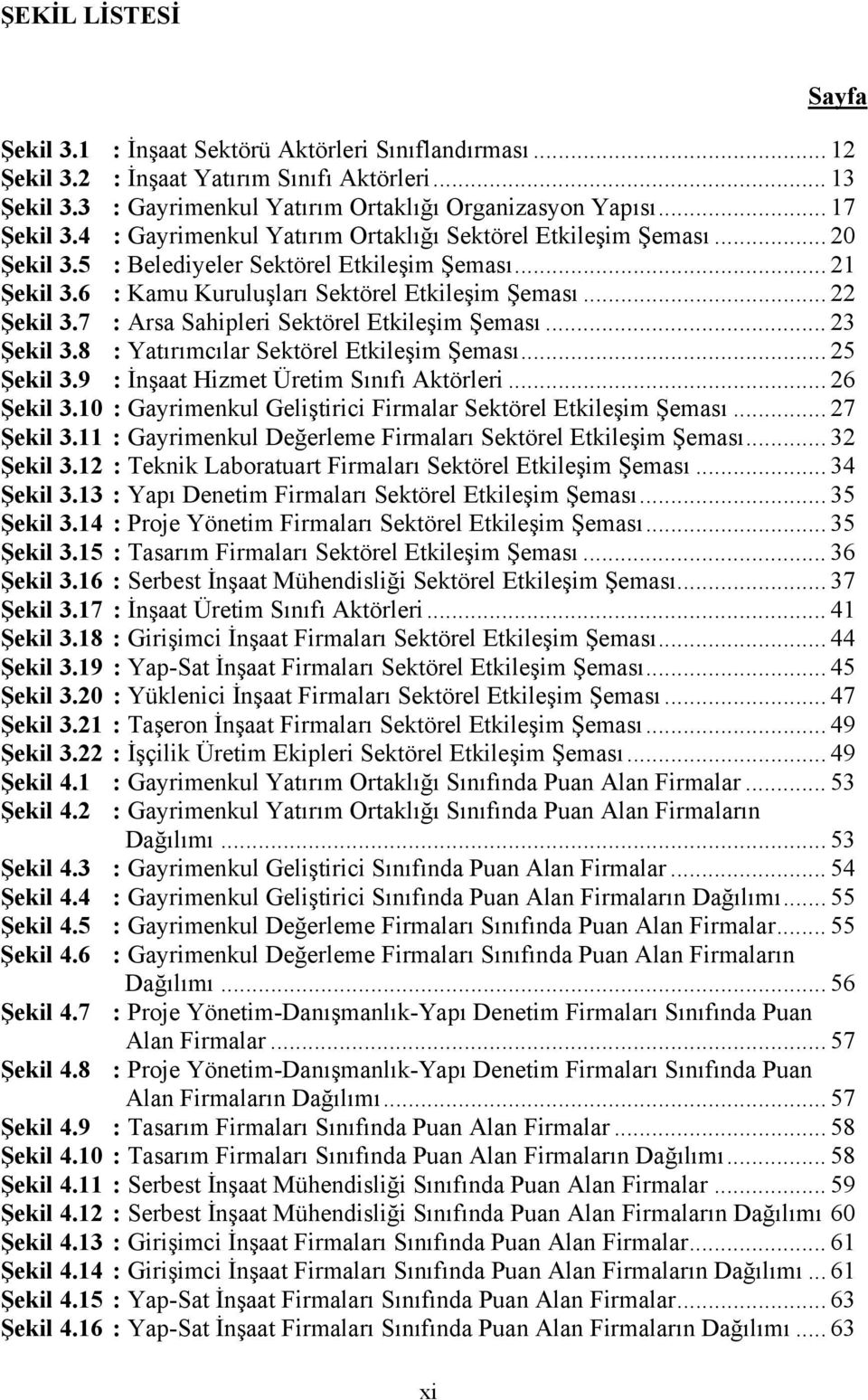 7 : Arsa Sahipleri Sektörel Etkileşim Şeması... 23 Şekil 3.8 : Yatırımcılar Sektörel Etkileşim Şeması... 25 Şekil 3.9 : Hizmet Üretim Sınıfı Aktörleri... 26 Şekil 3.