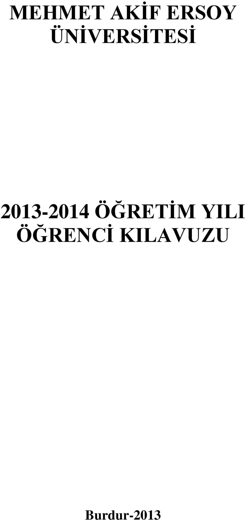 2013-2014 ÖĞRETİM