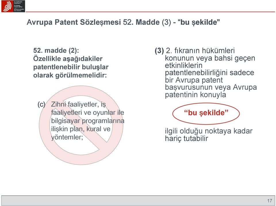 faaliyetleri ve oyunlar ile bilgisayar programlarına ilişkin plan, kural ve yöntemler; (3) 2.