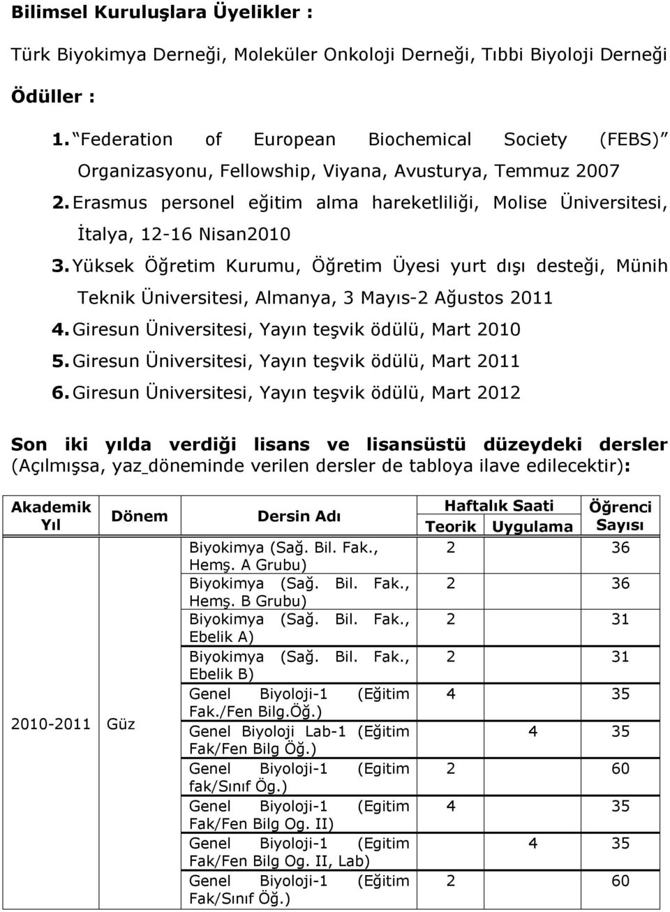 Erasmus personel eğitim alma hareketliliği, Molise Üniversitesi, İtalya, 12-16 Nisan2010 3.