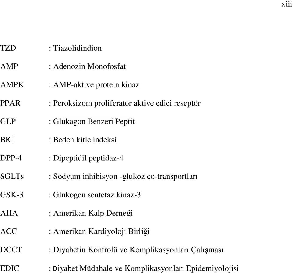 Dipeptidil peptidaz-4 : Sodyum inhibisyon -glukoz co-transportları : Glukogen sentetaz kinaz-3 : Amerikan Kalp Derneği :