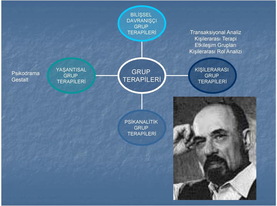 Grupları Kişilerarası Rol Analizi