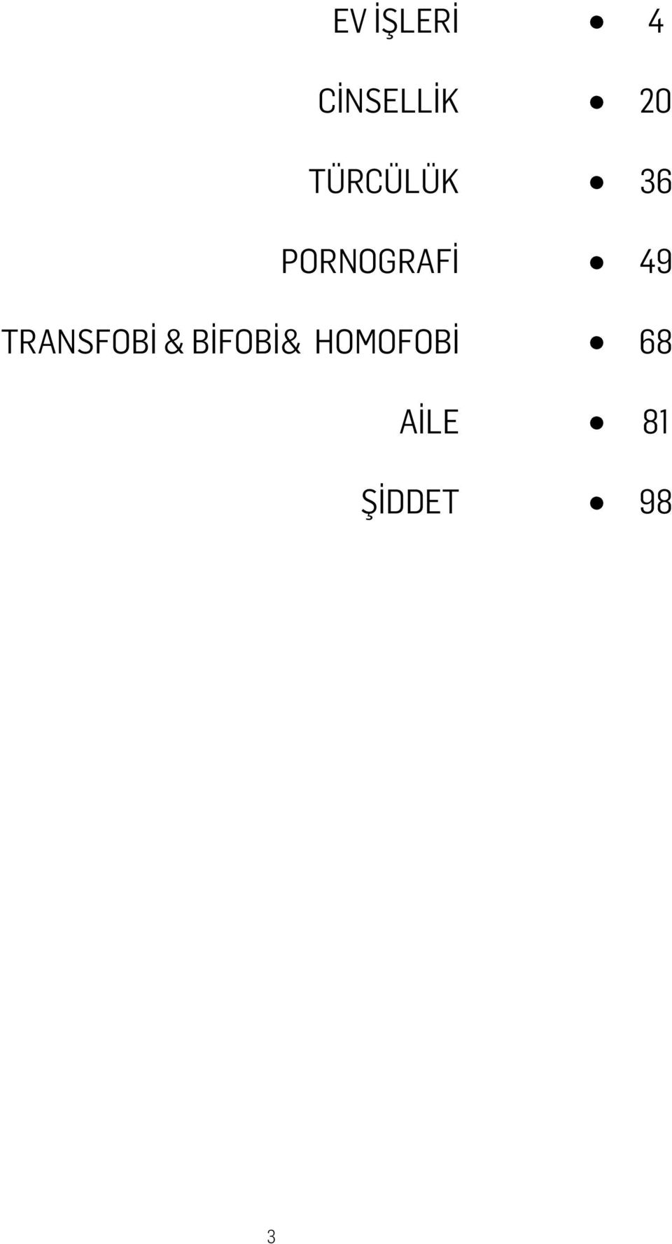 TRANSFOBİ & BİFOBİ&