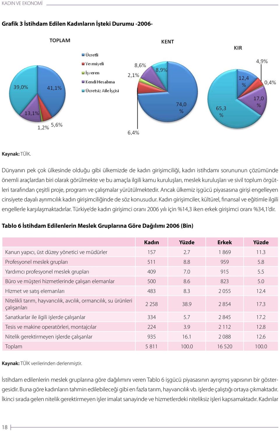 kuruluşları ve sivil toplum örgütleri tarafından çeşitli proje, program ve çalışmalar yürütülmektedir.