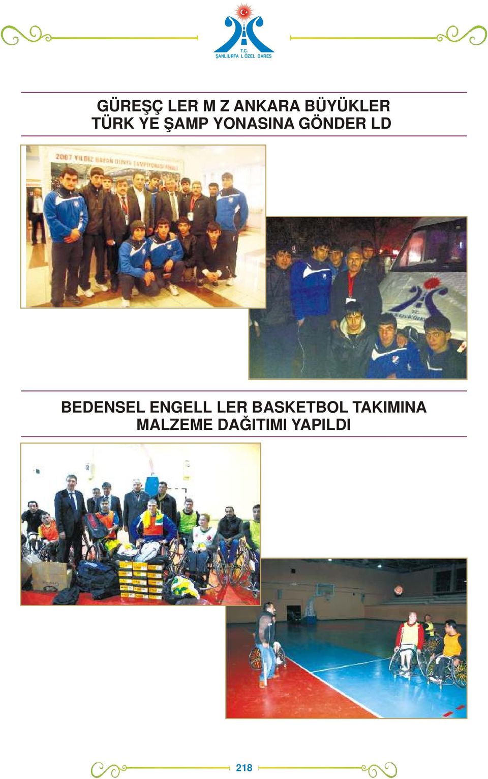 BEDENSEL ENGELLİLER BASKETBOL