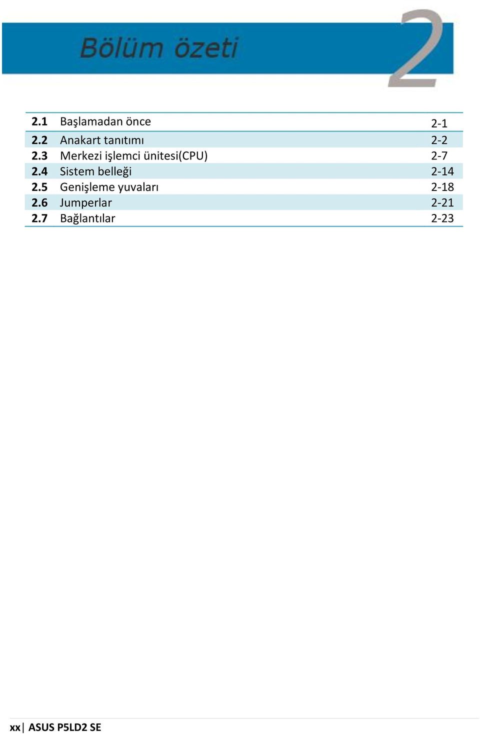 3 M erkeziişlem ciünitesi(cpu ) 2-7 2.