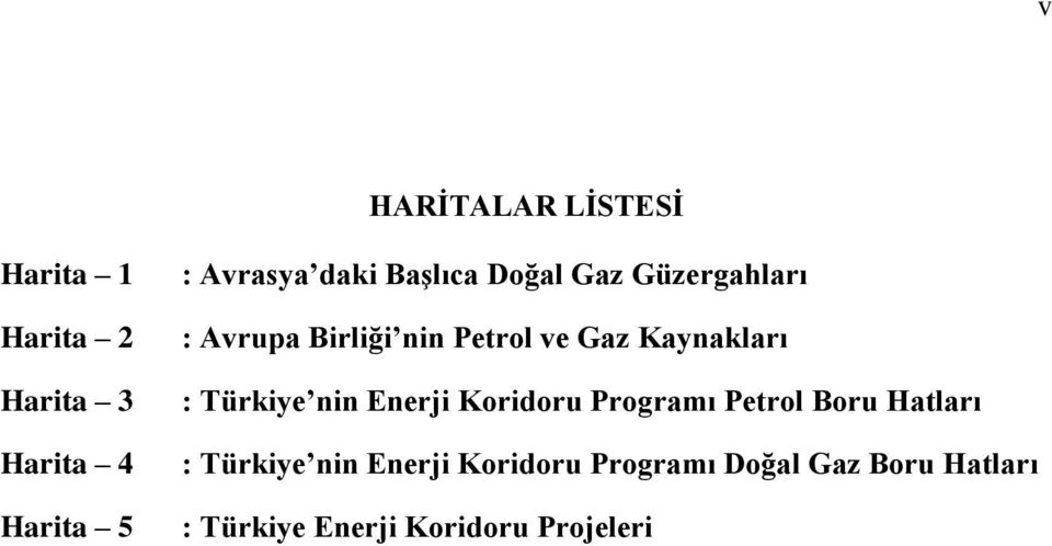 Kaynakları : Türkiye nin Enerji Koridoru Programı Petrol Boru Hatları :