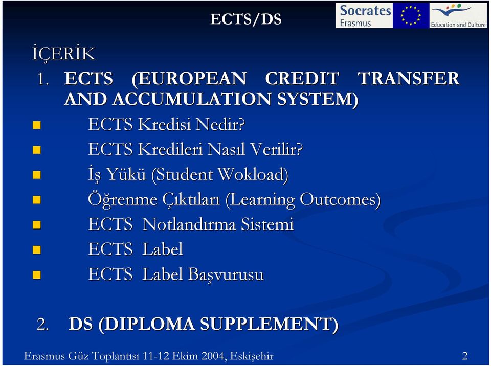 ECTS Kredileri Nasıl Verilir?