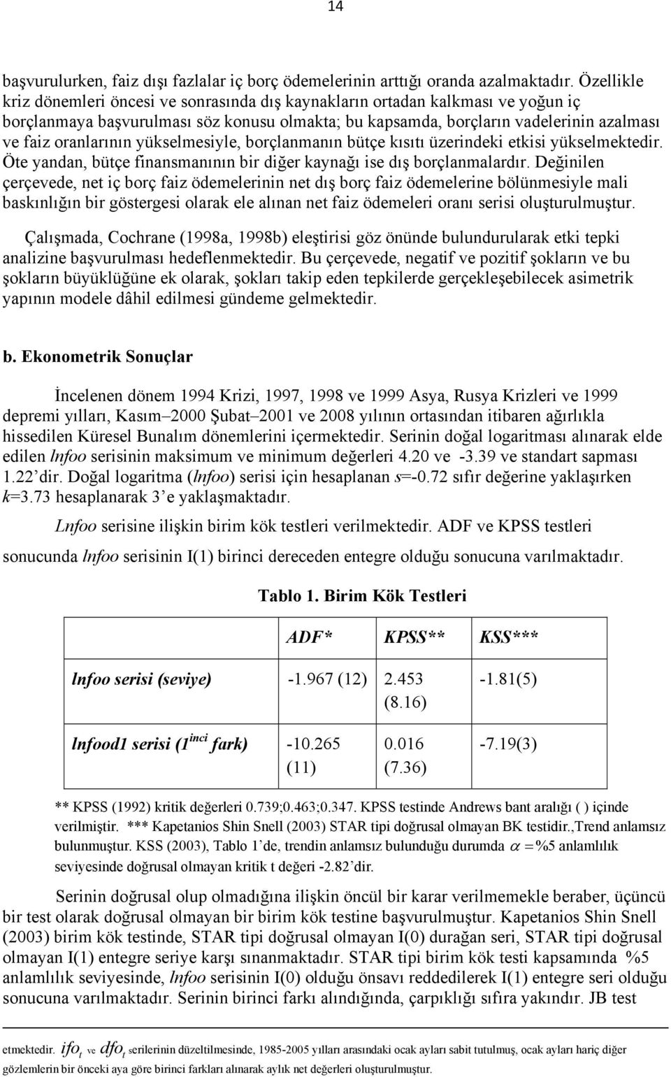 yükselmesiyle, borçlanmanın büçe kısıı üzerindeki ekisi yükselmekedir. Öe yandan, büçe finansmanının bir diğer kaynağı ise dış borçlanmalardır.