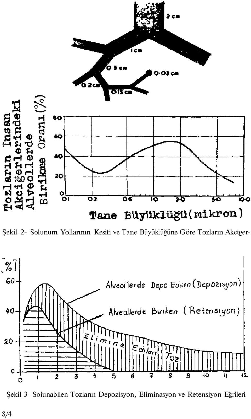 Şekil 3- Soiunabilen Tozların