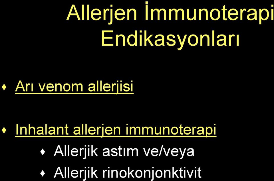 allerjisi Inhalant allerjen