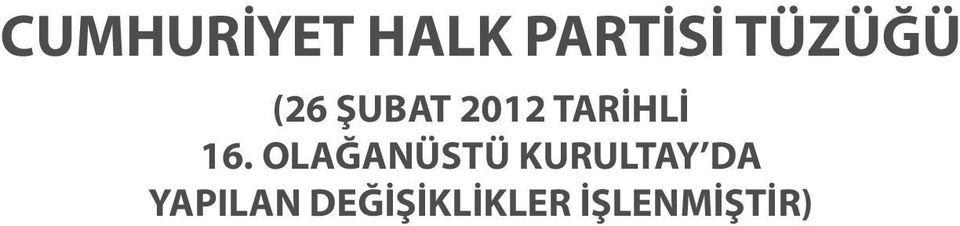 TARİHLİ 16.