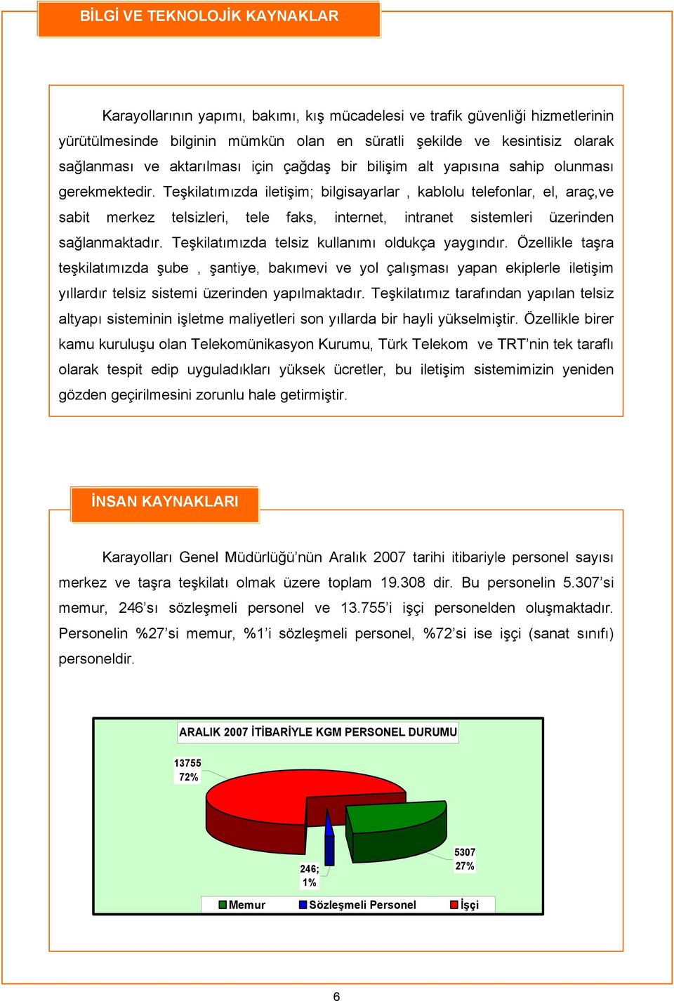 Teşkilatımızda iletişim; bilgisayarlar, kablolu telefonlar, el, araç,ve sabit merkez telsizleri, tele faks, internet, intranet sistemleri üzerinden sağlanmaktadır.