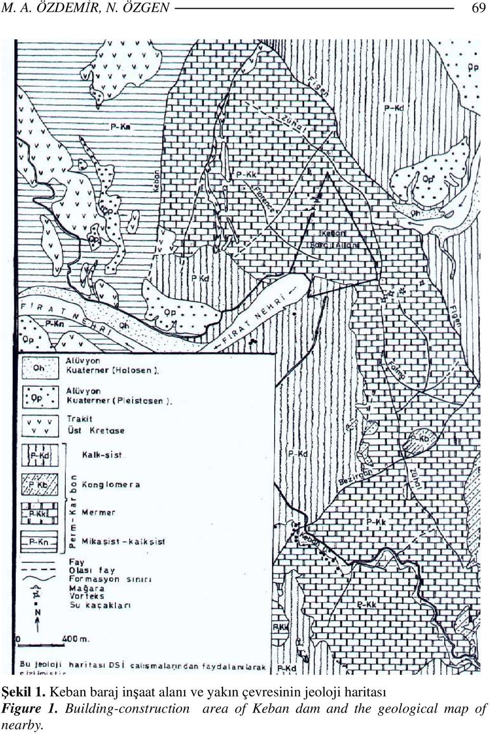 jeoloji haritası Figure 1.