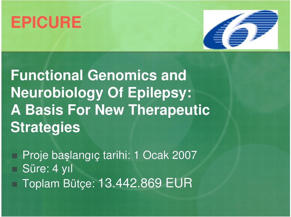 Therapeutic Strategies Proje başlangıç