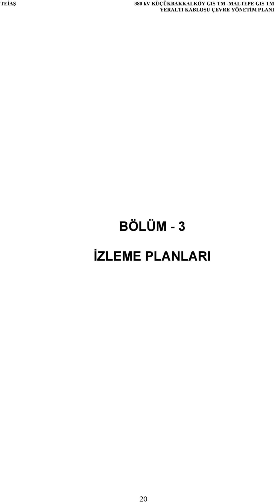 PLANLARI