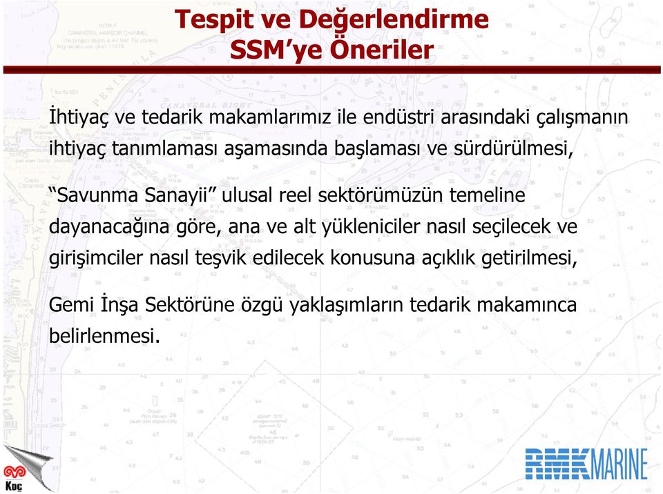 sektörümüzün temeline dayanacağına göre, ana ve alt yükleniciler nasıl seçilecek ve girişimciler nasıl