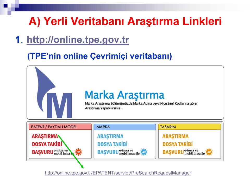 tr (TPE nin online Çevrimiçi veritabanı)