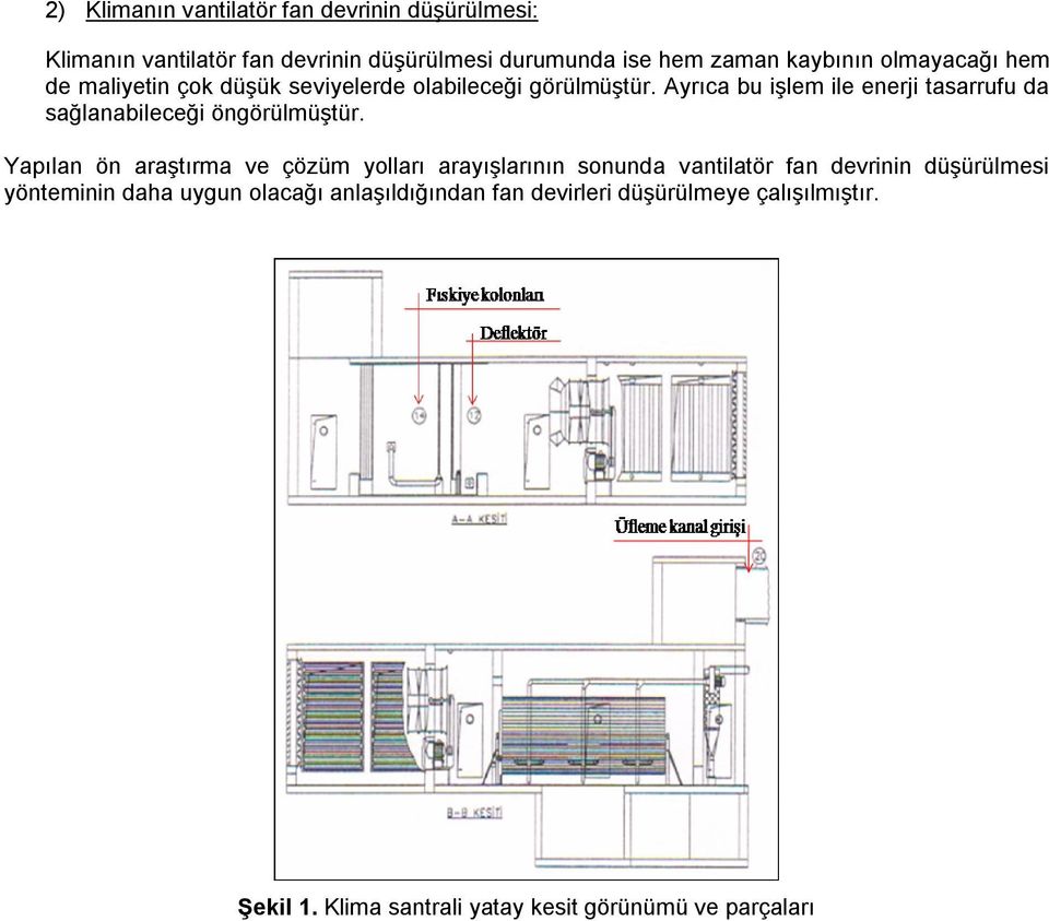 Ayrıca bu işlem ile enerji tasarrufu da sağlanabileceği öngörülmüştür.