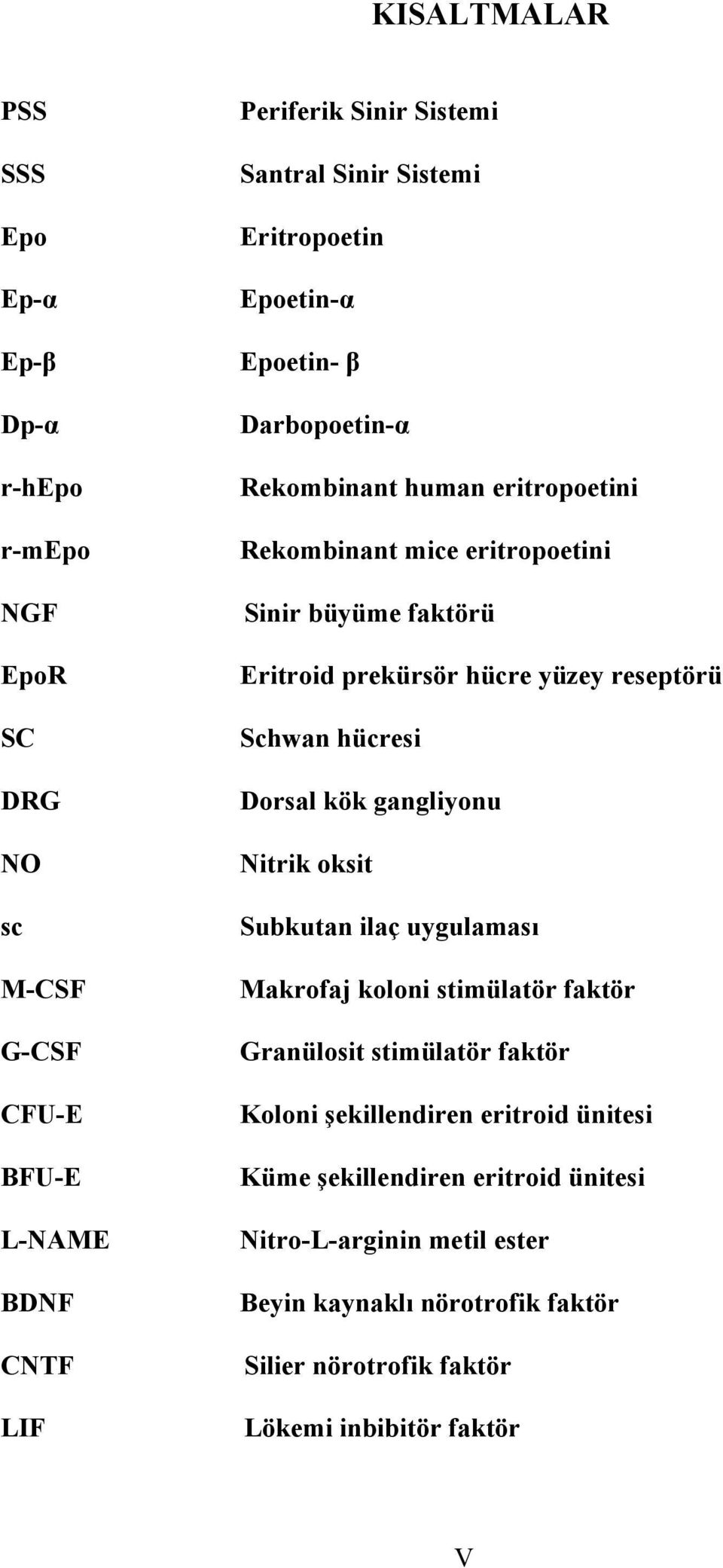 reseptörü Schwan hücresi Dorsal kök gangliyonu Nitrik oksit Subkutan ilaç uygulaması Makrofaj koloni stimülatör faktör Granülosit stimülatör faktör Koloni