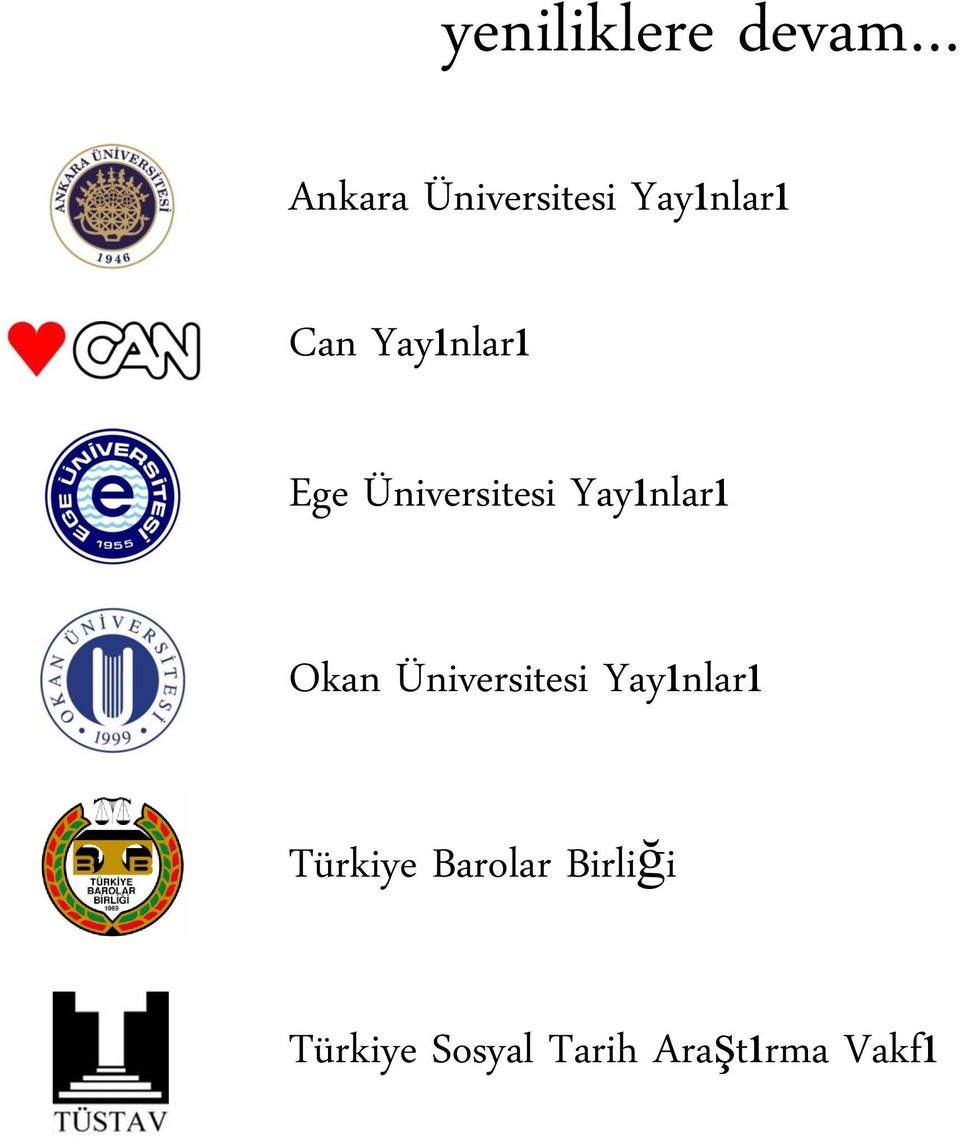 Yayınları Okan Üniversitesi Yayınları