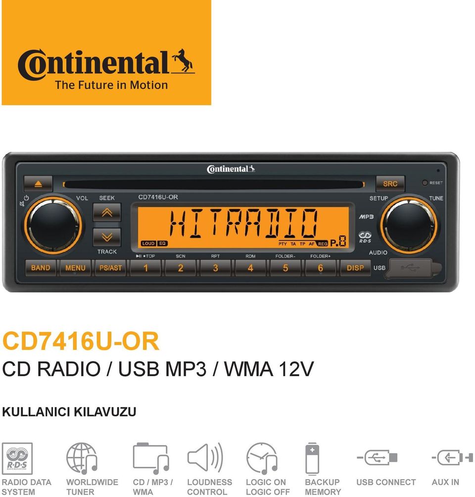 MP3 / WMA 12V