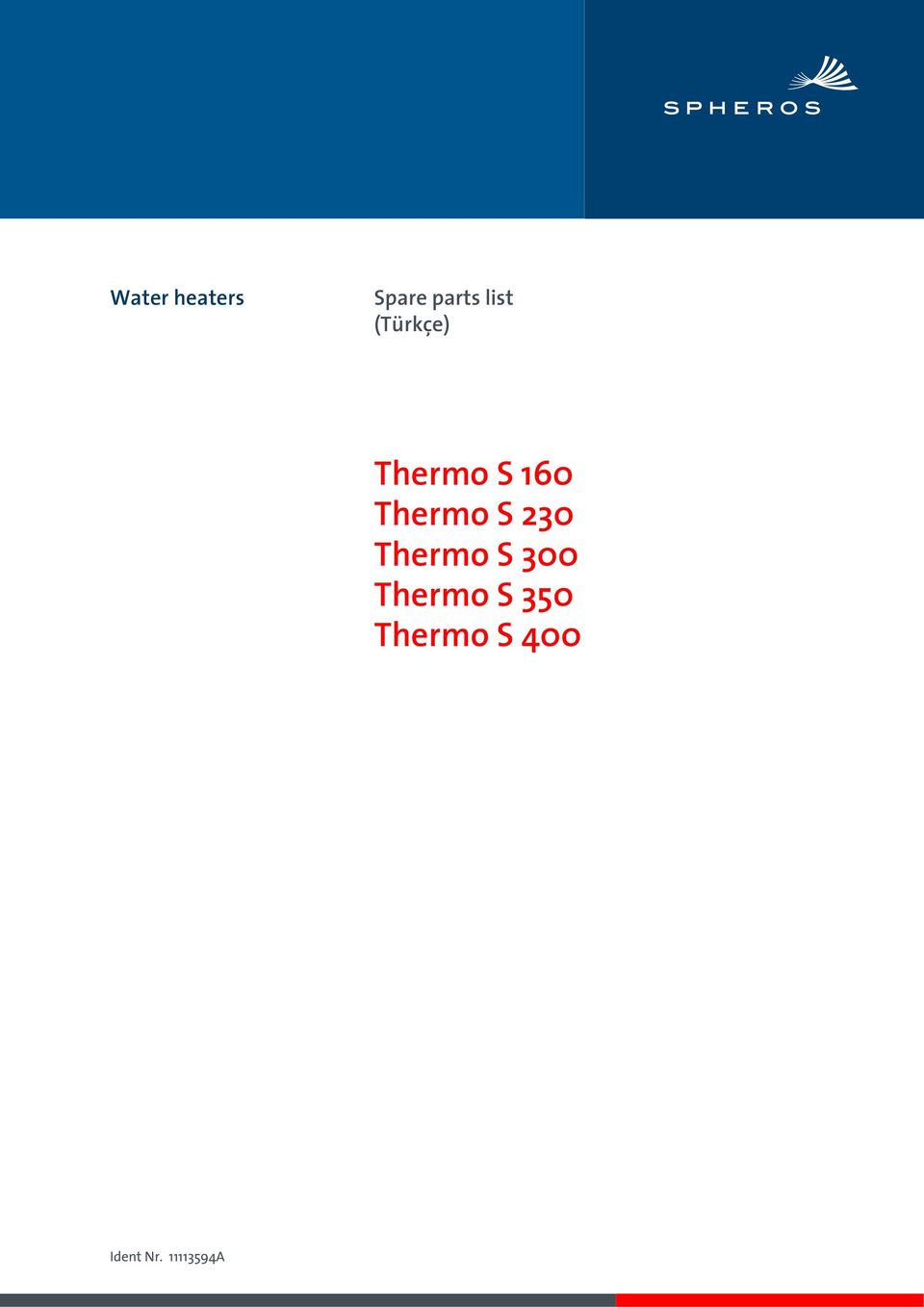 Thermo S 30 Thermo S 300