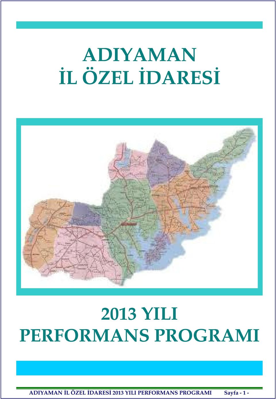 PERFORMANS PROGRAMI Sayfa - 1