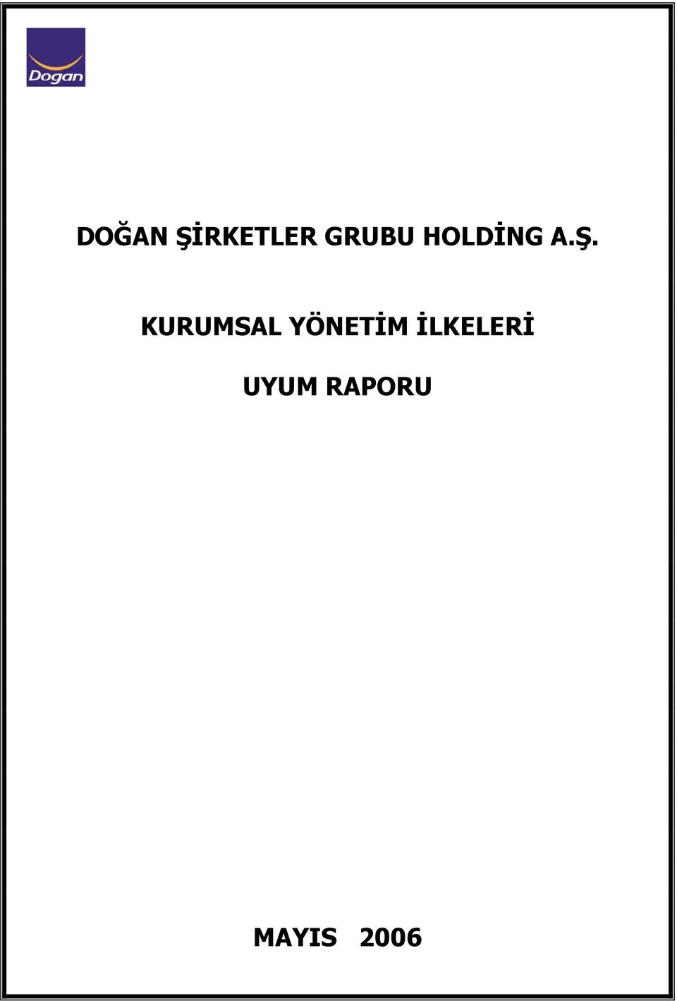 KURUMSAL YÖNETİM