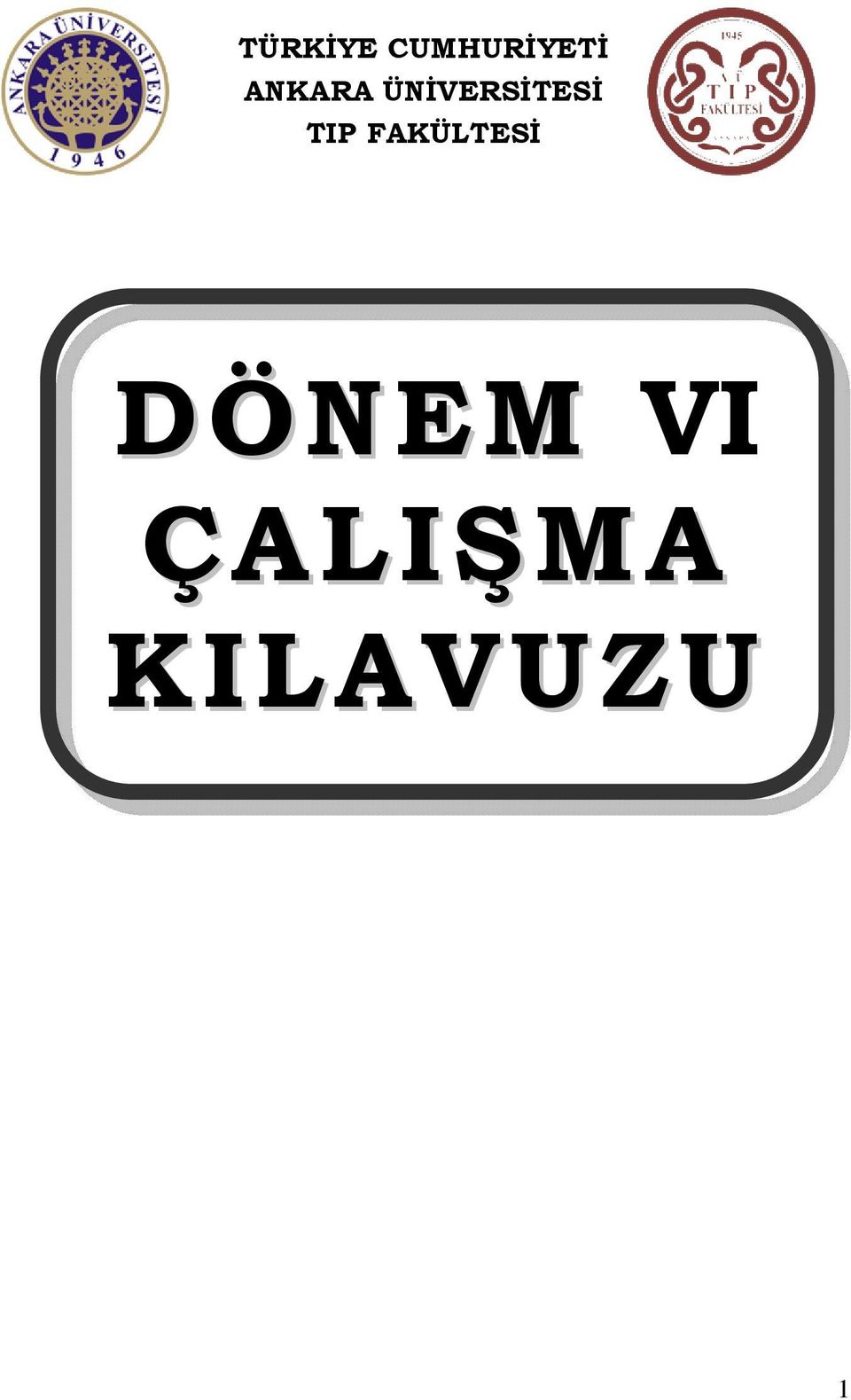 TIP FAKÜLTESİ DÖNEM