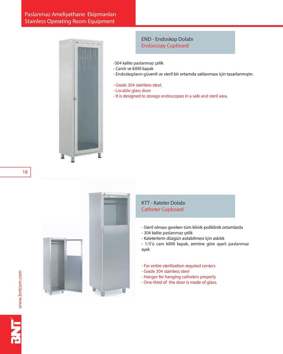 - Locable glass door to storage endosc fe and st rea.