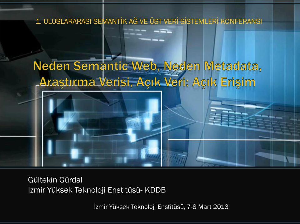 İzmir Yüksek Teknoloji Enstitüsü- KDDB