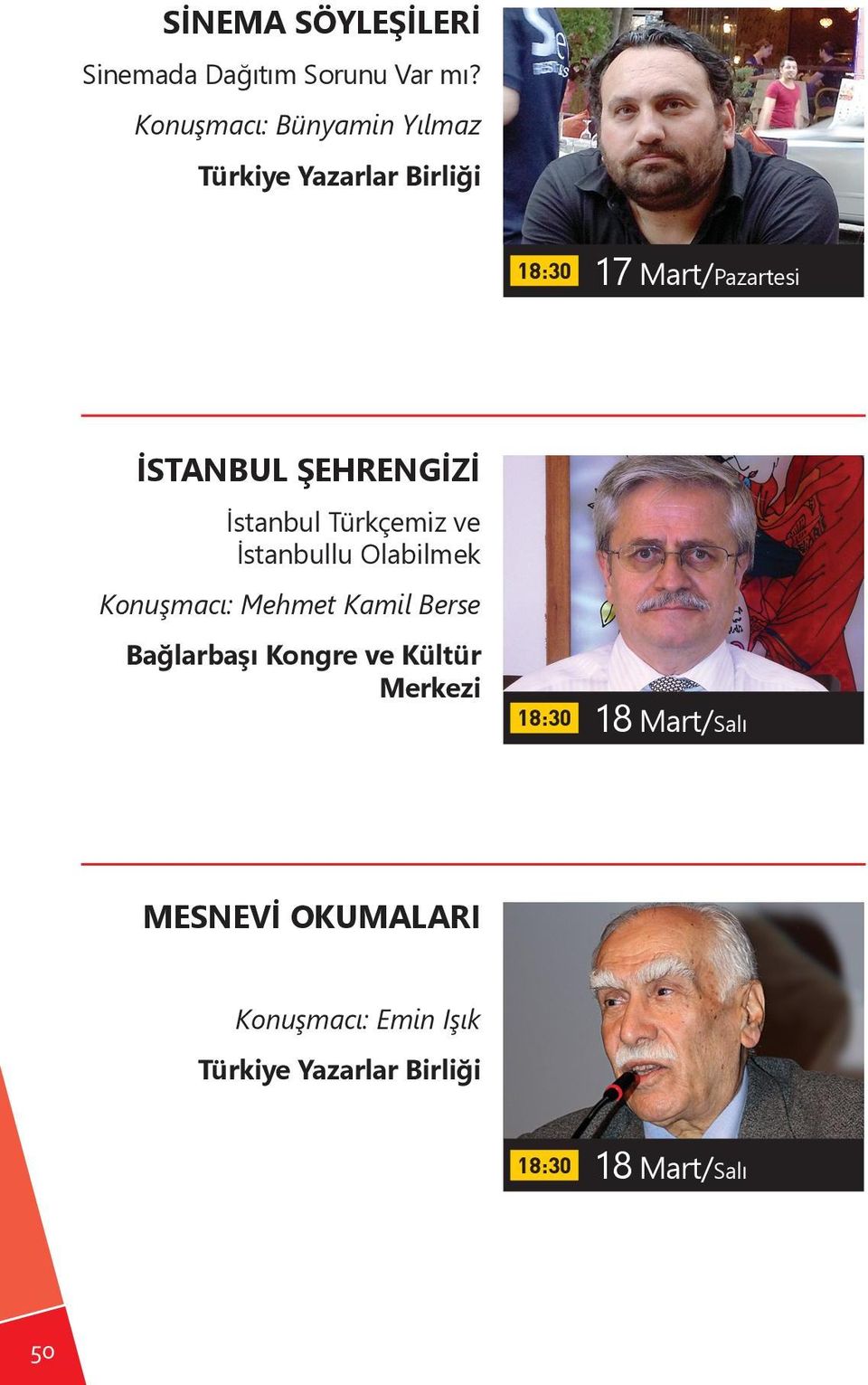 ŞEHRENGİZİ İstanbul Türkçemiz ve İstanbullu Olabilmek Konuşmacı: Mehmet Kamil Berse