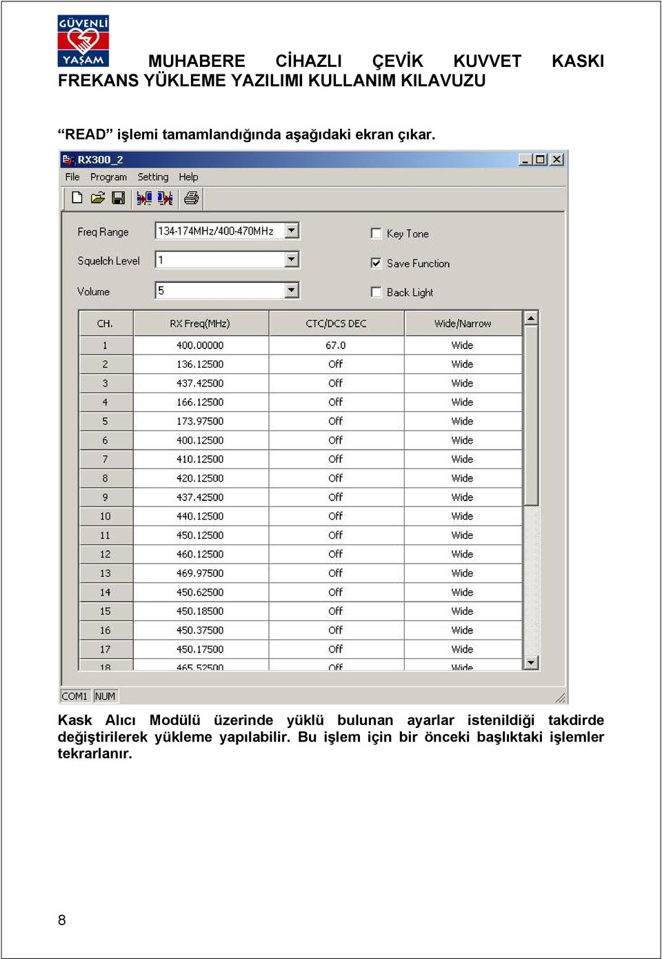 istenildiği takdirde değiştirilerek yükleme