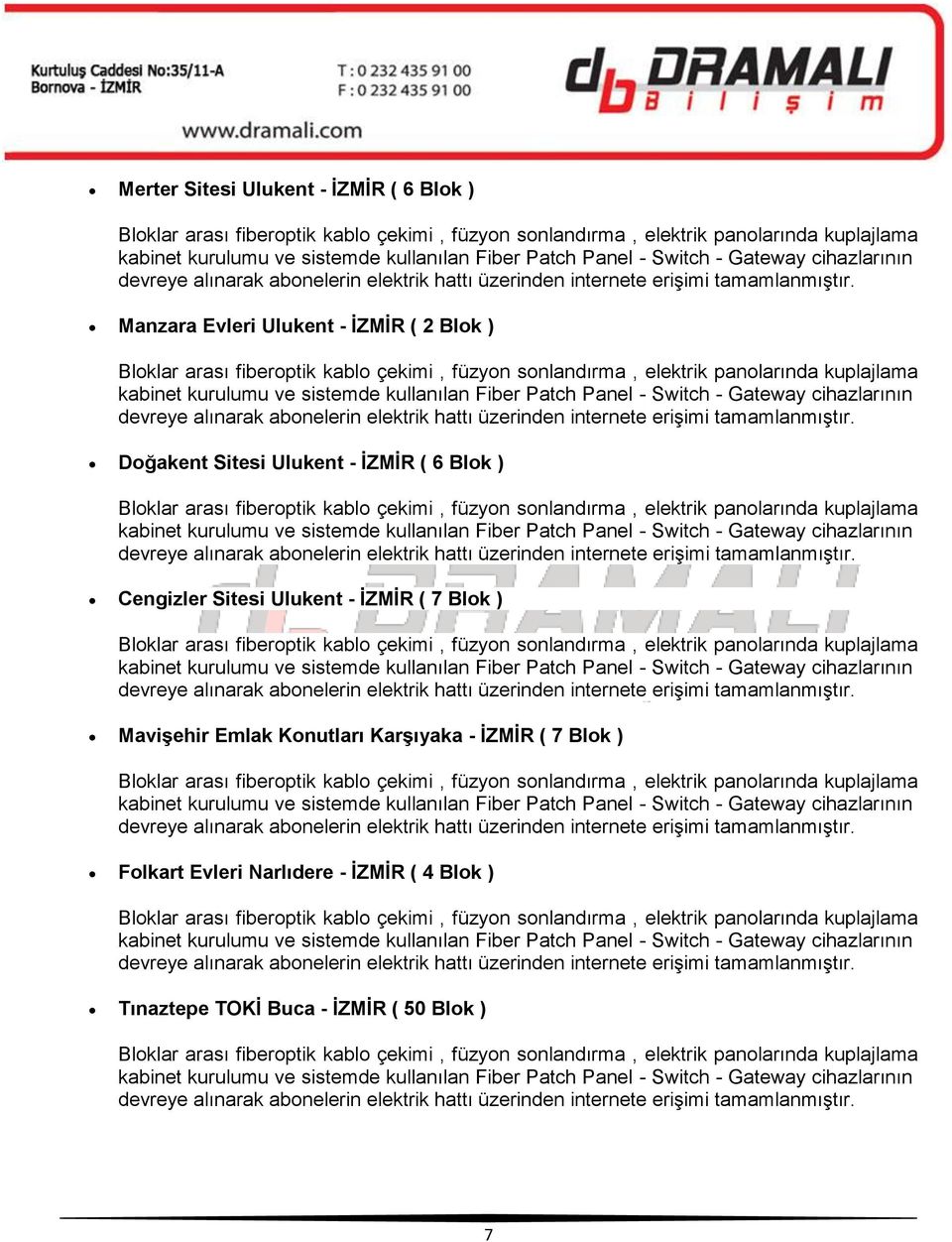 İZMİR ( 7 Blok ) Mavişehir Emlak Konutları Karşıyaka - İZMİR ( 7 Blok )