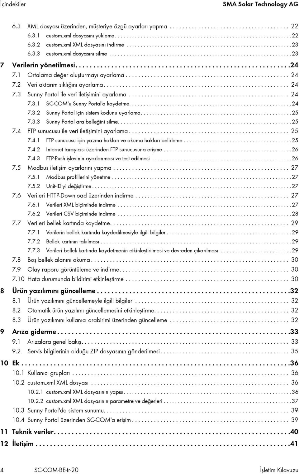 ...........................................................24 7.1 Ortalama değer oluşturmayı ayarlama.................................................... 24 7.