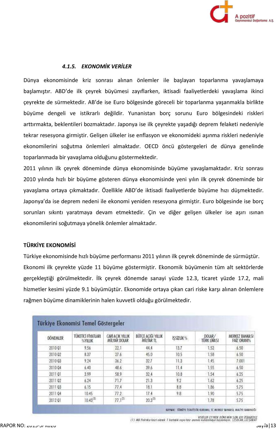 AB de ise Euro bölgesinde göreceli bir toparlanma yaşanmakla birlikte büyüme dengeli ve istikrarlı değildir. Yunanistan borç sorunu Euro bölgesindeki riskleri arttırmakta, beklentileri bozmaktadır.