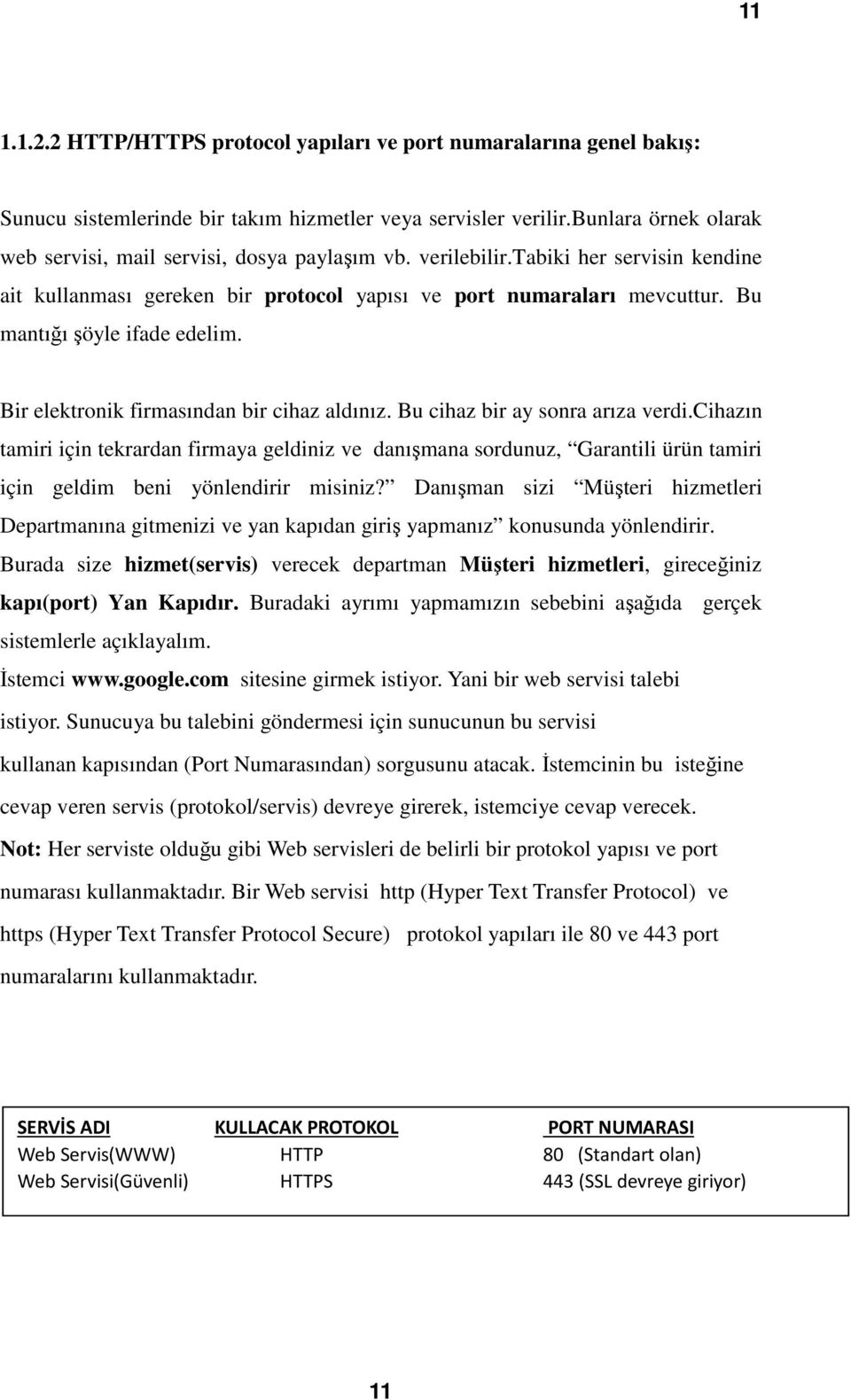 Bu mantığı şöyle ifade edelim. Bir elektronik firmasından bir cihaz aldınız. Bu cihaz bir ay sonra arıza verdi.