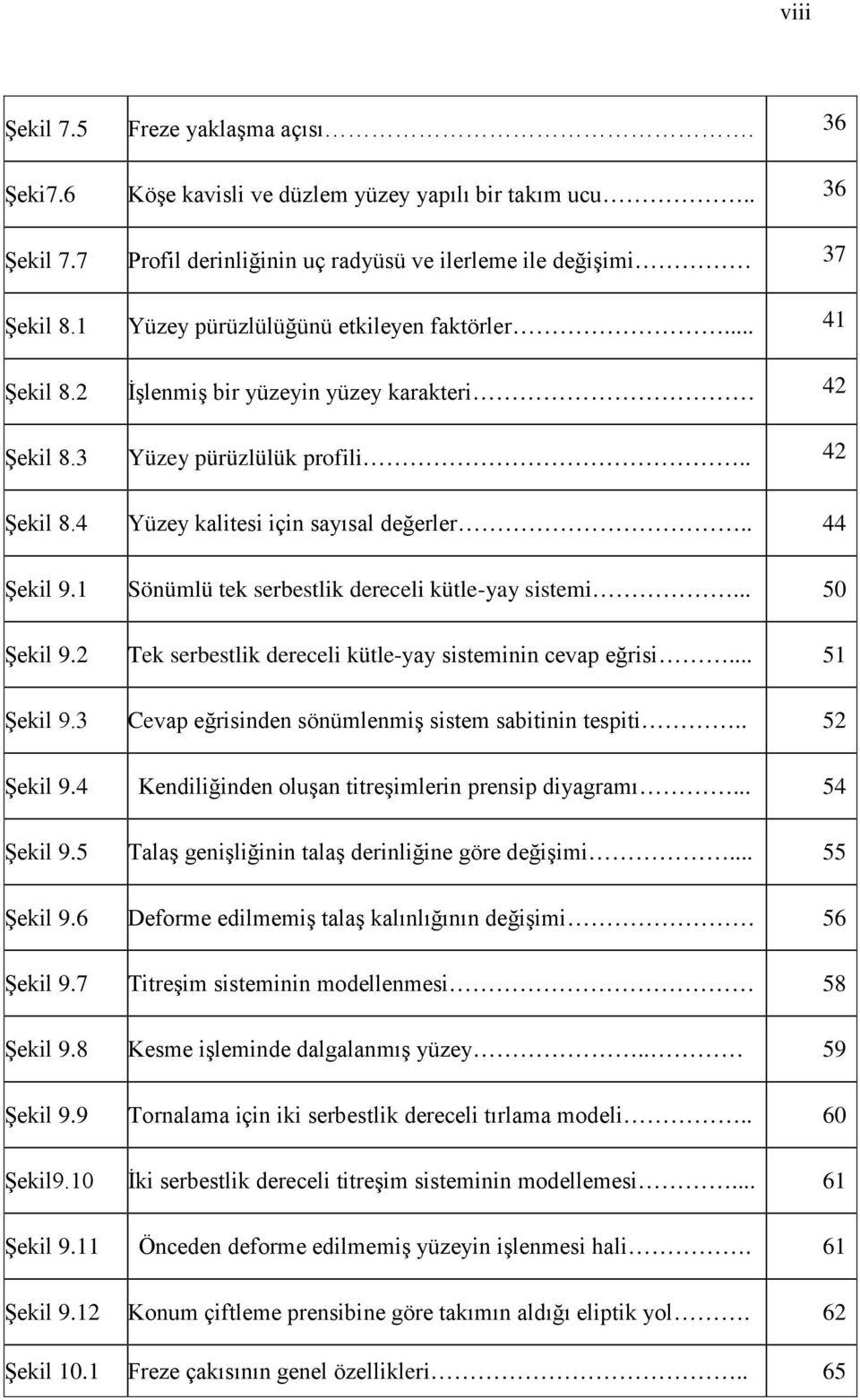 1 Sönümlü tek serbestlik dereceli kütle-yay sistemi... 50 Şekil 9.2 Tek serbestlik dereceli kütle-yay sisteminin cevap eğrisi... 51 Şekil 9.3 Cevap eğrisinden sönümlenmiş sistem sabitinin tespiti.