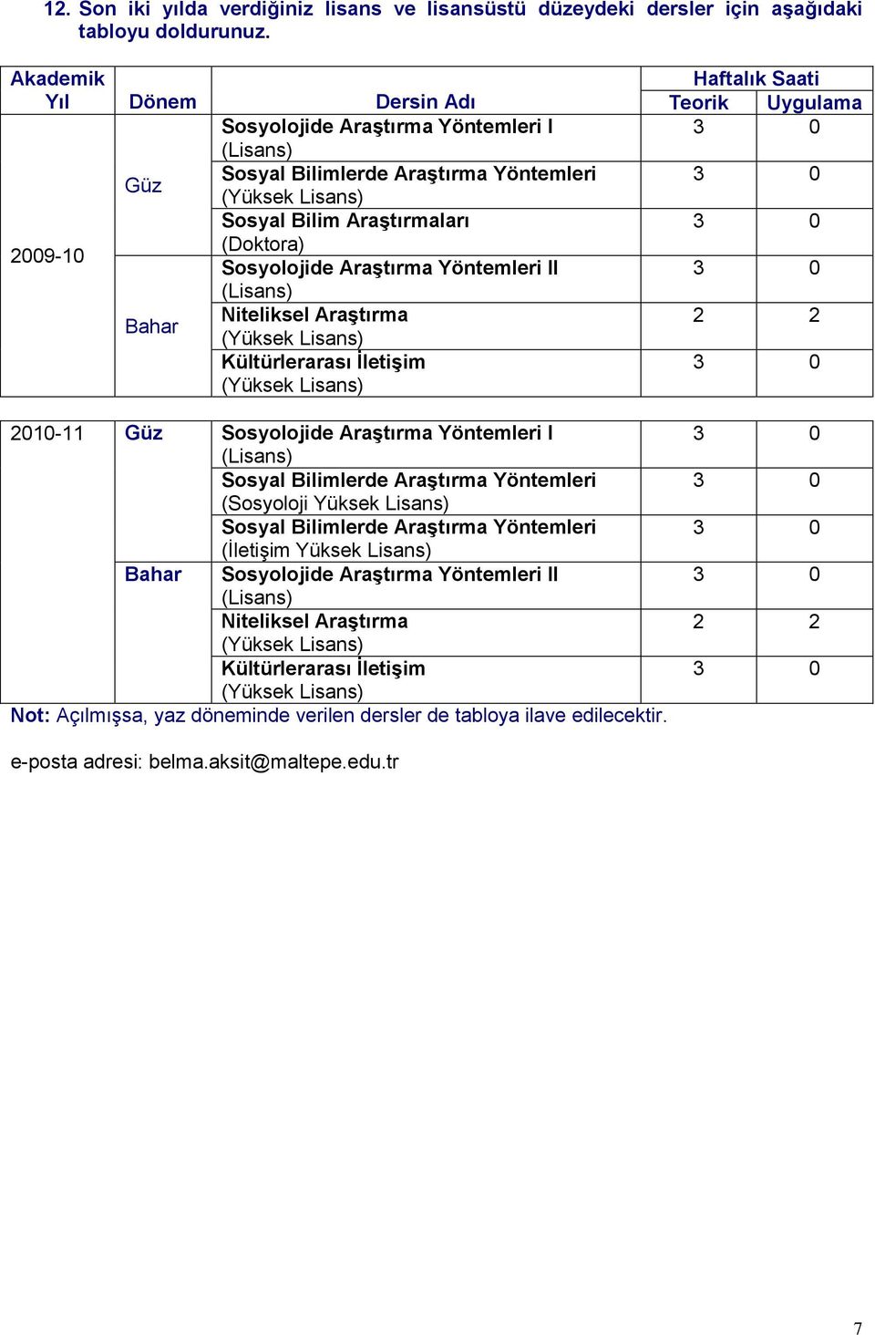 Bahar Niteliksel Araştırma Kültürlerarası İletişim 2010-11 Güz Sosyolojide Araştırma Yöntemleri I Sosyal Bilimlerde Araştırma Yöntemleri (Sosyoloji Yüksek Lisans) Sosyal Bilimlerde Araştırma