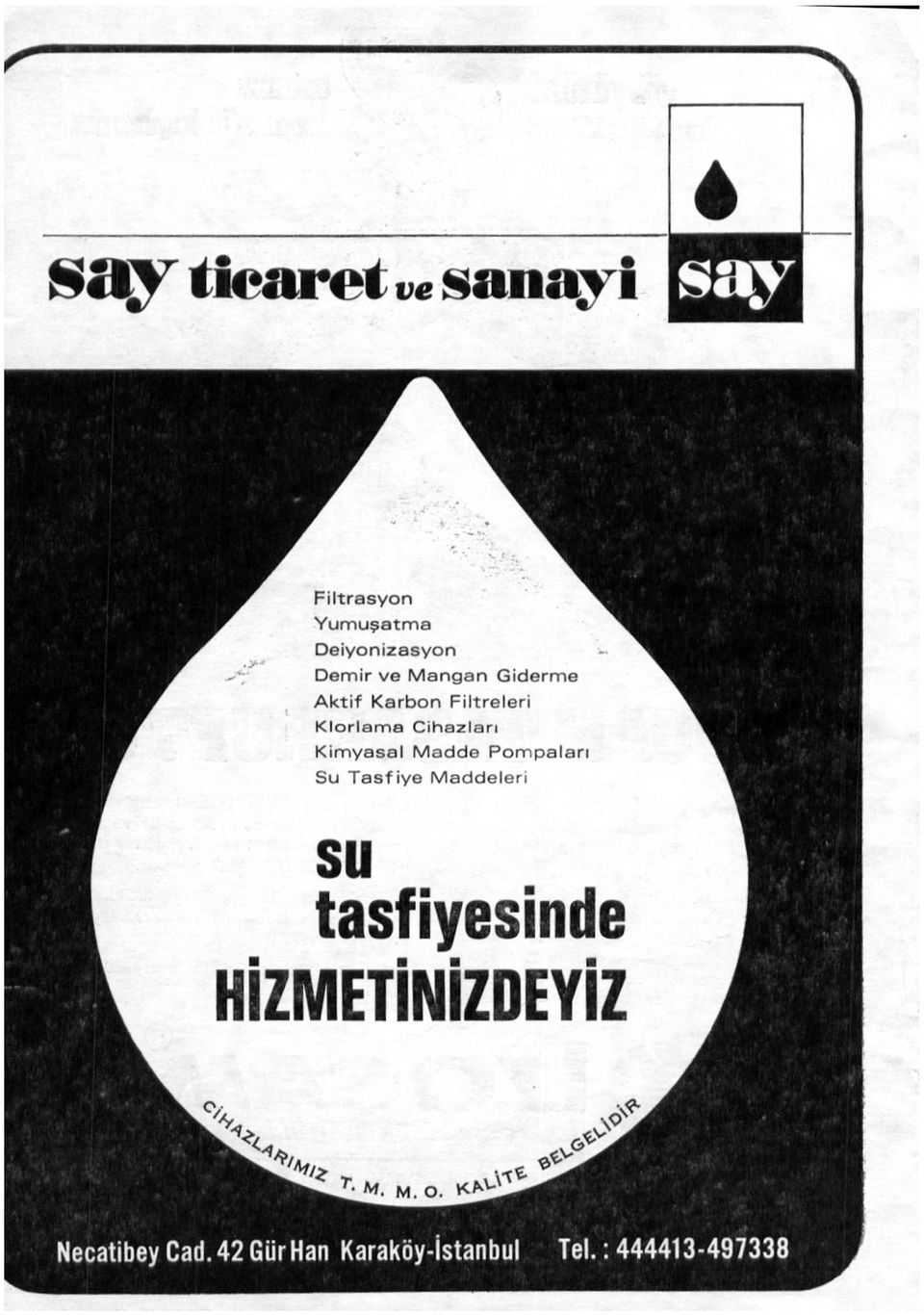 Cihazları Kimyasal Madde Pompaları Su Tasfiye Maddeleri SU