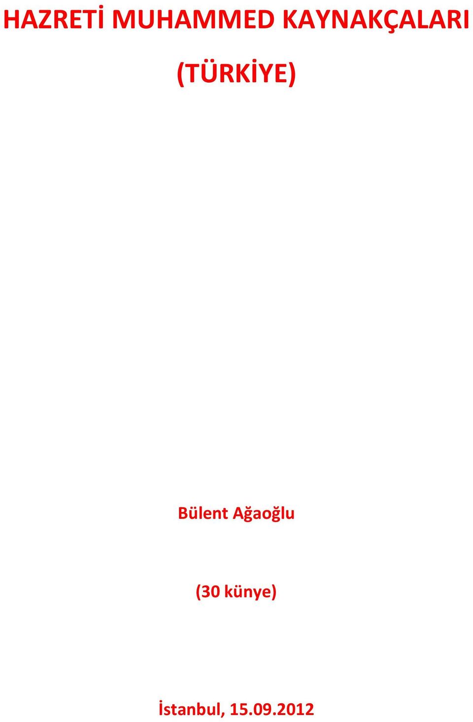 (TÜRKİYE) Bülent